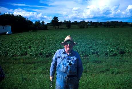 soy bean farmer, watertown, minnesota